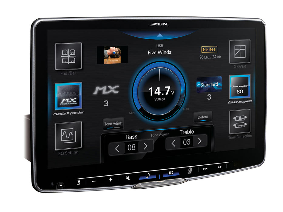 Alpine iLX-F115D Halo 11 - 11" Screen DAB+ CarPlay Android Auto Stereo