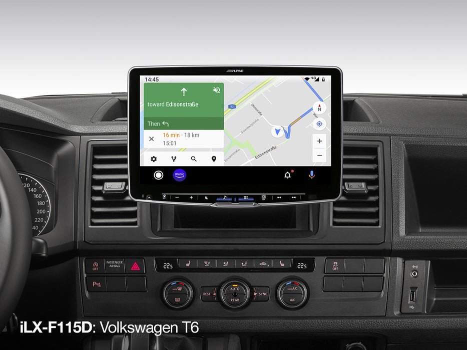 Alpine iLX-F115D Halo 11 - 11" Screen DAB+ CarPlay Android Auto Stereo