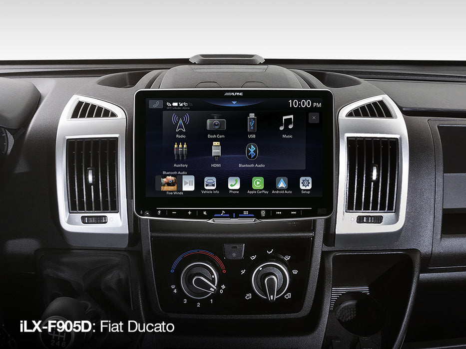 Alpine iLX-F905D - 9" Media Receiver DAB Bluetooth CarPlay/Android Auto